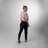Cropped Oversized Conforto Beast Mode Beauty SB Skull Rosa