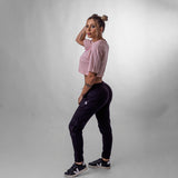 Cropped Oversized Conforto Beast Mode Beauty SB Skull Rosa