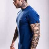 Camiseta T-shirt Conforto Beast Mode Vintage Azul