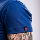 Camiseta T-shirt Conforto Beast Mode Vintage Azul