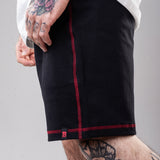 Bermuda Regular Chloe Beast Mode Red Line Preto