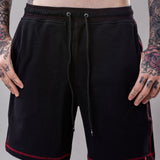 Bermuda Regular Chloe Beast Mode Red Line Preto
