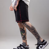 Bermuda Regular Chloe Beast Mode Red Line Preto