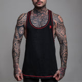 Regata Cavada Conforto Beast Mode Red Line Preta
