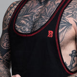 Regata Cavada Conforto Beast Mode Red Line Preta