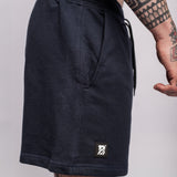 Short Oversized Moletom Beast Mode Marin Azul