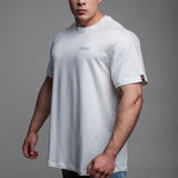 Camiseta T-Shirt Oversized Conforto Beast Mode Arnld Bright Off-White